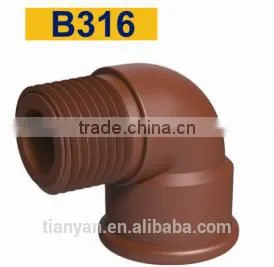 TY High Quality PP Threaded Pipes&fittings FEMALE& MALE ADAPTER Eco-friendly Cheap Price Full Size Factory Price List Discount photo-2