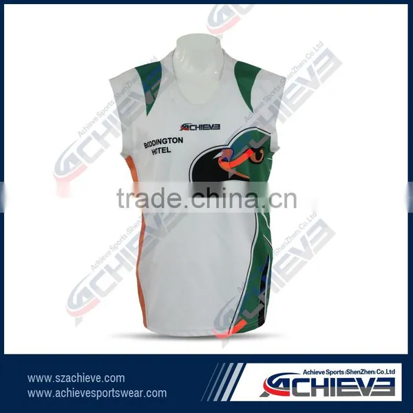 Wholesale Custom Digital Sublimation Rugby Vest photo-3