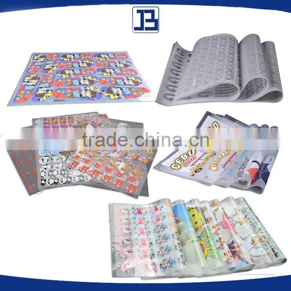 Jiabao 1188 Transparent Coated Pet Film for Plastisol Heat Transfer Printing photo-2
