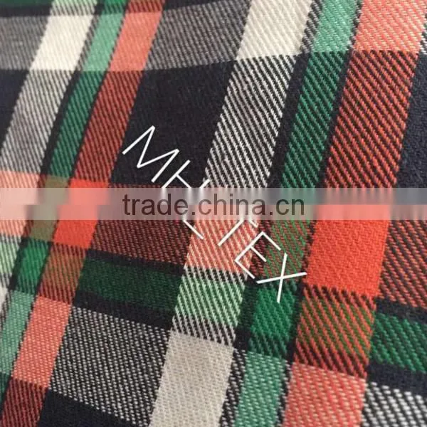TC60%cotton 40% Polyester Gingham Check Fabric for Workwear photo-3