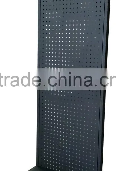 Practical Double Sided Floor Wire Mesh Display Racks and Stands photo-4
