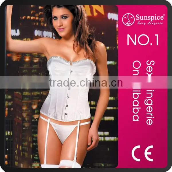 2015 Hot Sales and Fashionable Black Sexy Fat Women Corset Full Sexy Image Photo Corset Sexy Corset photo-2