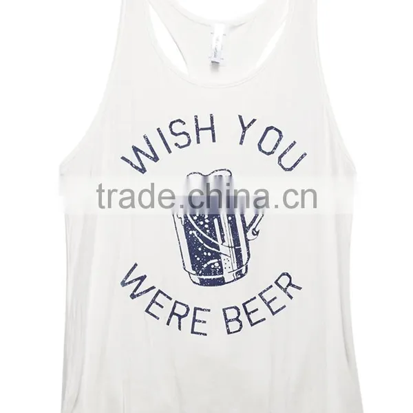 Tank Top With Low Price Loose Fitting Gym Stringer Tank Top Wholesale photo-4