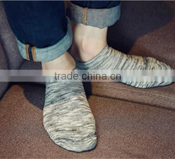 Zm40607b New Model Strpe Design Men's Low-cut Liners Socks photo-4