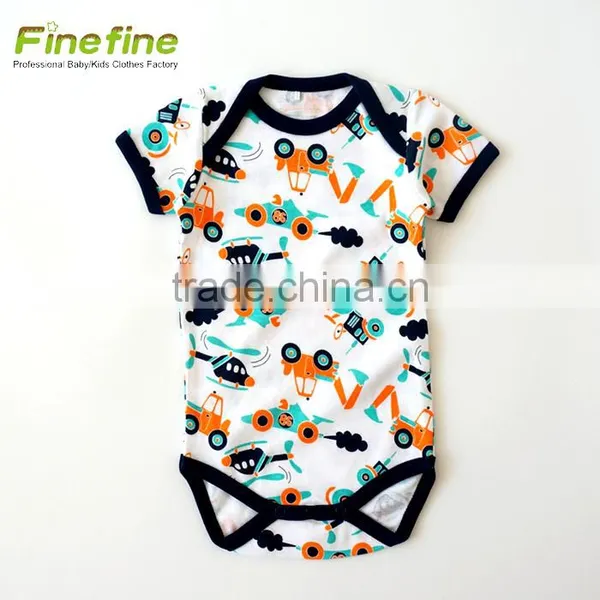 Color Cotton Lace Joint Baby Romper Baby Clothes photo-2