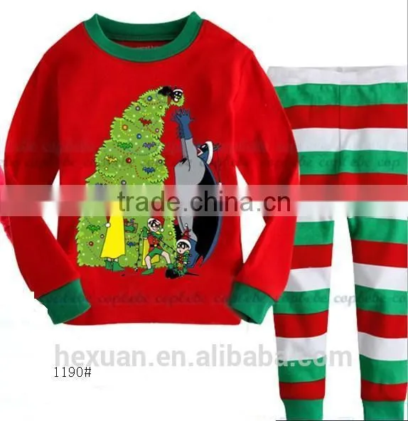 100% Cotton Chrismas Pajamas,baby Kids Child Pyjamas Pijama / Kids Pajamas / Kids Sleepwear photo-4
