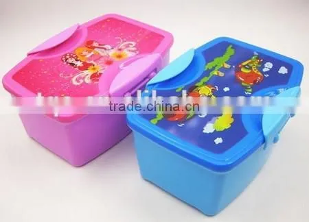 Children Lunch Box With Tray Inside/Food Storage Container photo-4