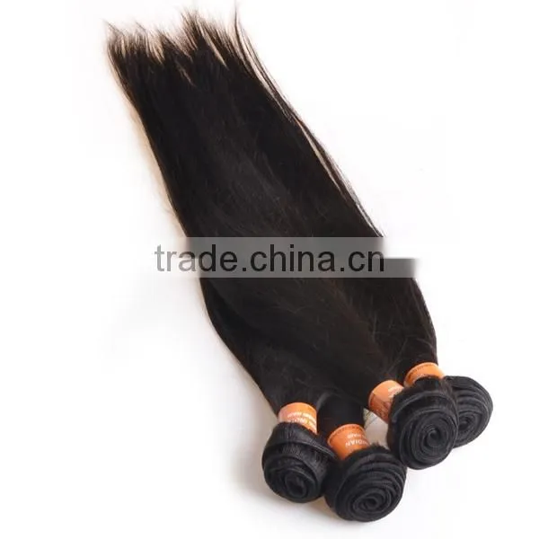 Fashion Style 100% Tangle Free Hair Weave Peruvian Straight Silky Remy Hair photo-3