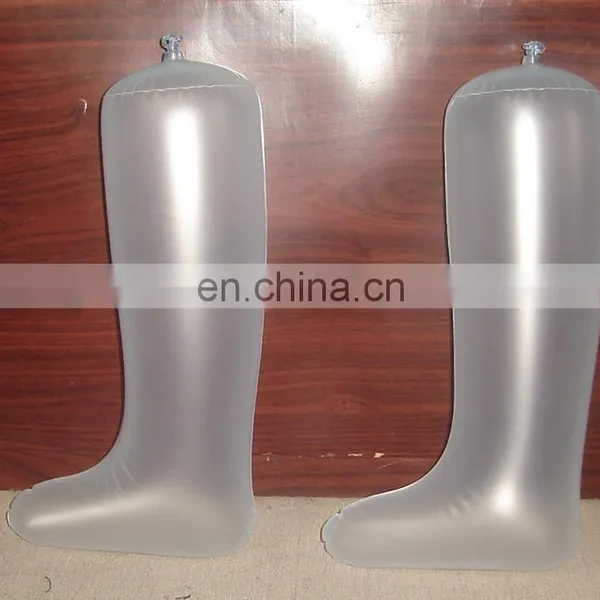 Custom Simple PVC Inflatable Plastic Shoe Tree