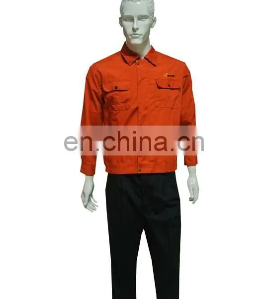 Wholesale Orange Color Workwear Uniforms Industrial Uniform With Quicky Delivery photo-4