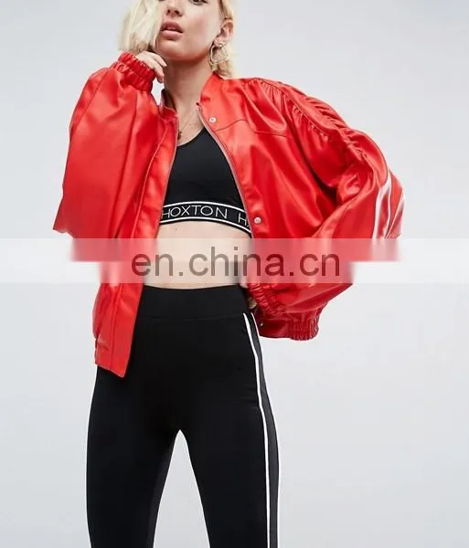 Manufacturer Price Custom Men Women Motorcycle pu Leather Jacket photo-2