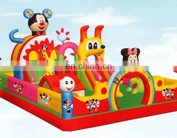 2017 New Design Giant Inflatable Playground,Inflatable Amusement Park,Inflatable Slide,Inflatable Fun City For Kids and Adult