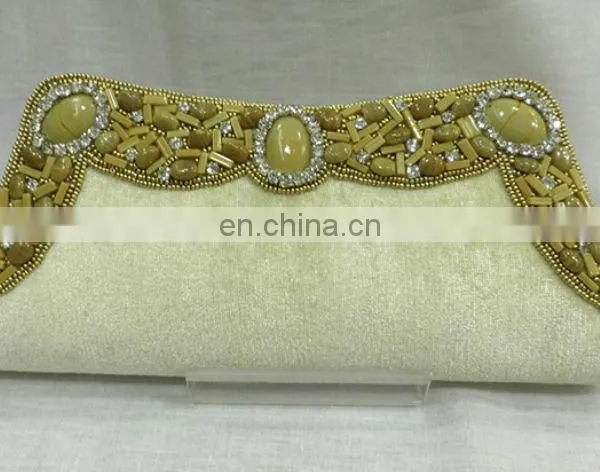 Royal High Quality Beaded Clutch Purse