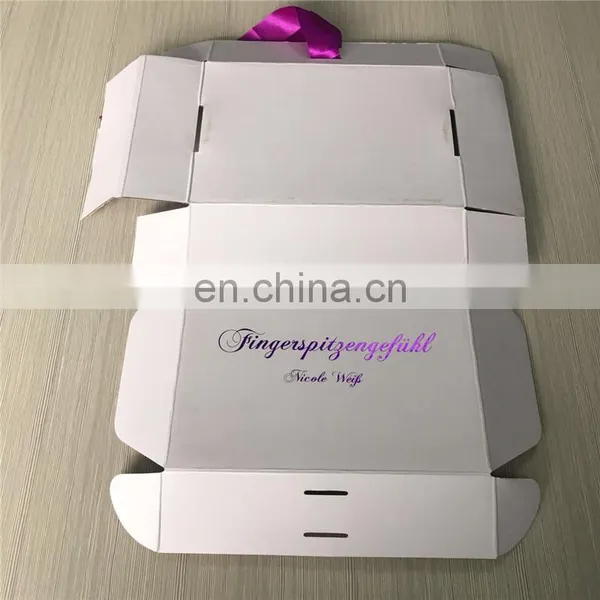 Free ! ! ! Natural Cosmetics Packed Shipping Gift Box With Custom Company Logo photo-3