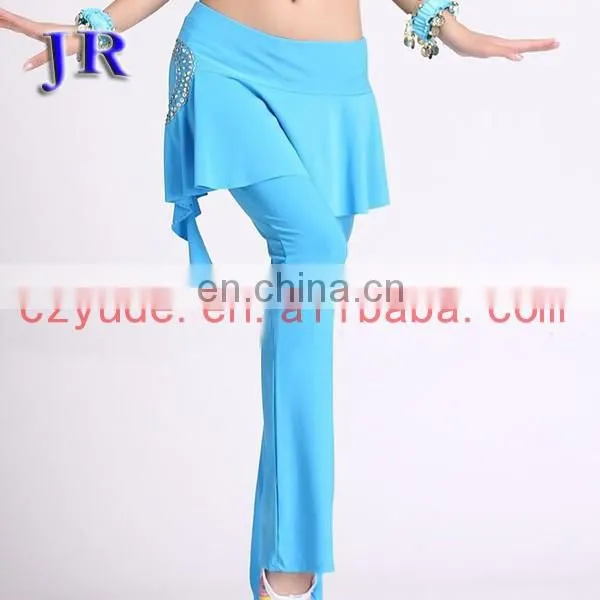 Practice Plus Size Belly Dance Skirt Pants for Women K-4019# photo-4
