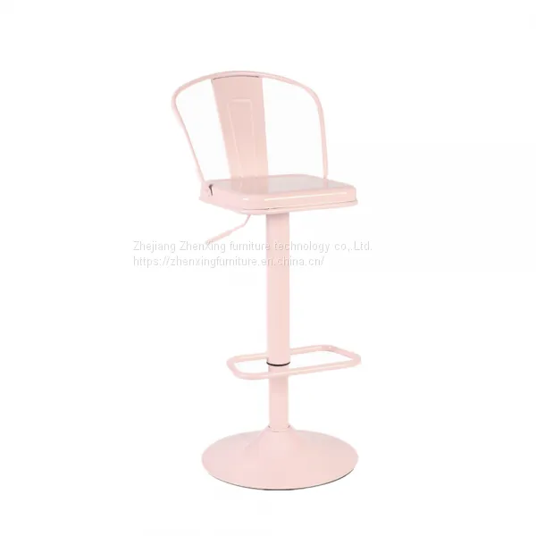 ZX-1604 Metal High Swivel Barstools Chair High Chairs For Bar Table photo-3