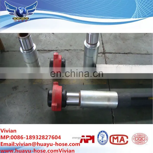 Steel Wire Spiral Hydraulic Hose Rotary Oil Drilling Hose Vibrator Hose photo-2