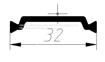 PA66 GF25 Heat Barrier Polyamide Strip For Curtain Walls photo-5