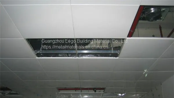 Paint Special Shape Aluminum Buckle Ceiling Convention Center photo-3
