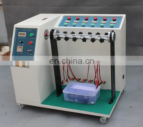 Donguan Supplier AC Line Swing Tester USB Plug Wire Cable Flex Tester Copper Wire Bending Fatigue Testing Machine Look for Agent photo-5