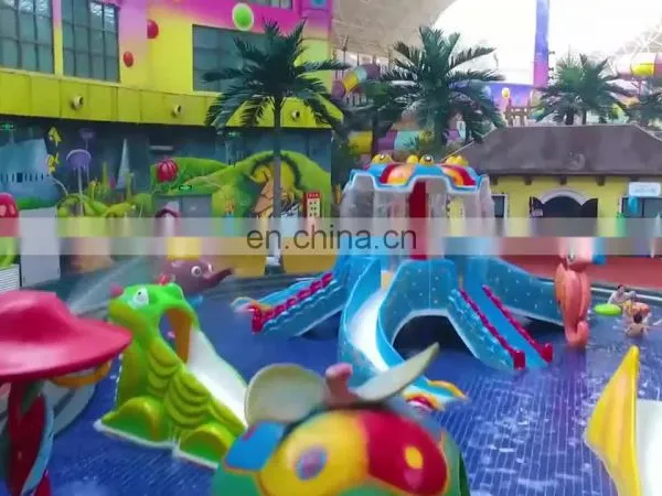 Promotion Water Villa Slide Spray House For Sale