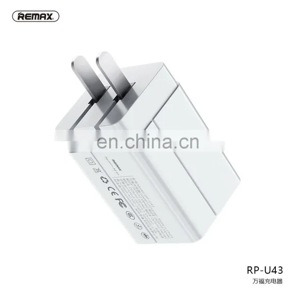 REMAX Micro Usb Adapter Fast Charging Dual USB Adapter Data Cable & Charger photo-3