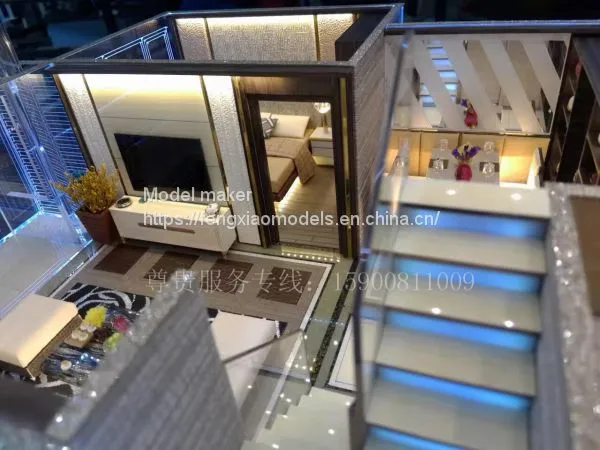 Scale Model Real Estate Sales Indoor Model Making