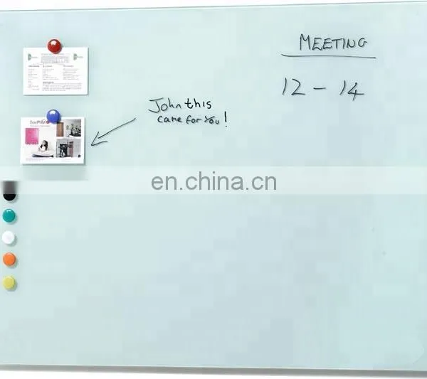 Anti-Reflective Non Glare Glass White Board photo-3