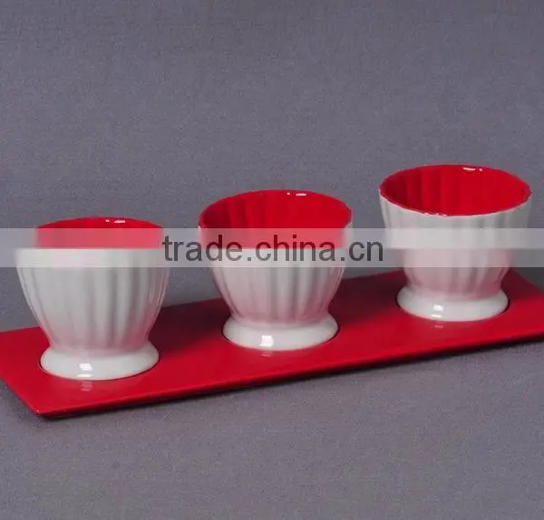 4PCS SNACK HOLDER SET