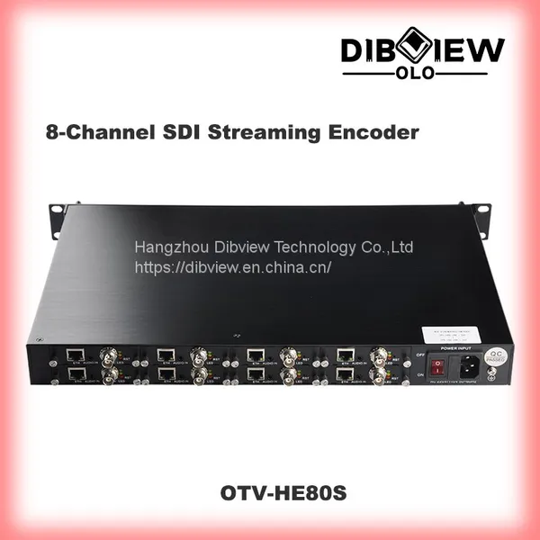 OTV-HE80 8 HDMI потоковый IPTV видео-кодер с поддержкой H264