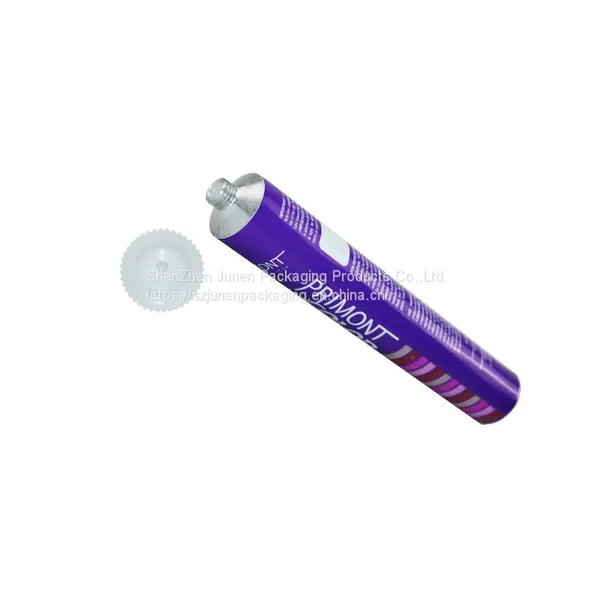 Collapsible Aluminum Hair Dye Color Tube Packaging photo-4