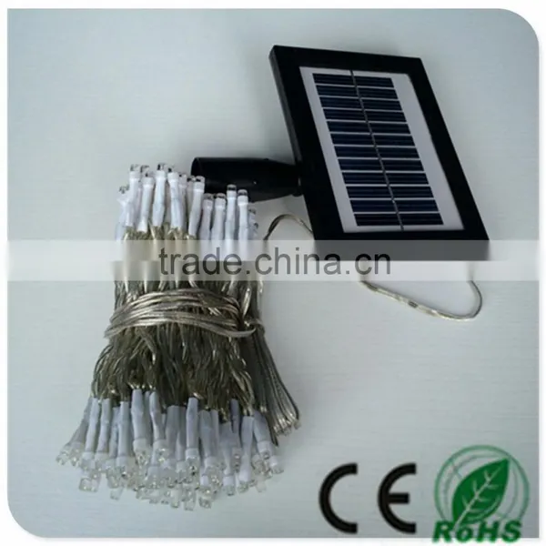 Solar Christmas Decoration String Light With 8function Controller Power Supply photo-5