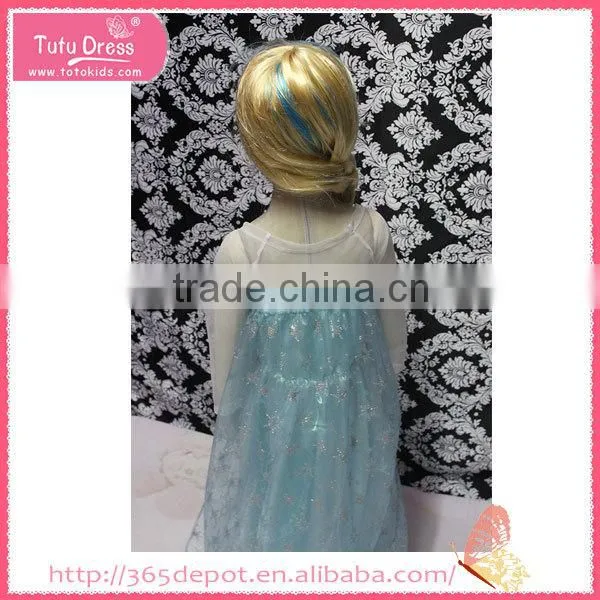Elsa Coronation Dress, Elsa Dress Cape, Baby Girl Party Dress photo-3