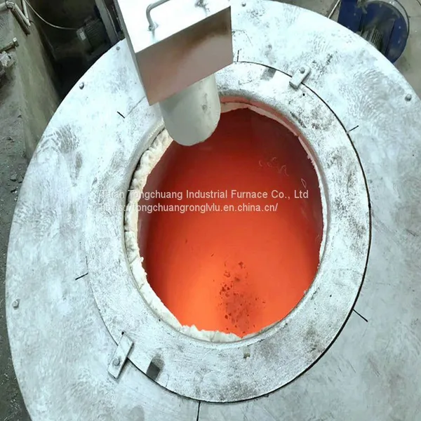 Industrial Gas Crucible Furnace Occupies a Small Area photo-5