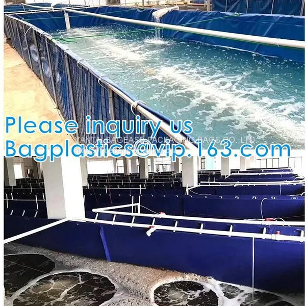 Aquaculture Pool PVC Coated Cloth COATED BANNER Tarpaulin Greenhouse Fish Pond Crayfish Koi Culture Child Water Pool photo-5