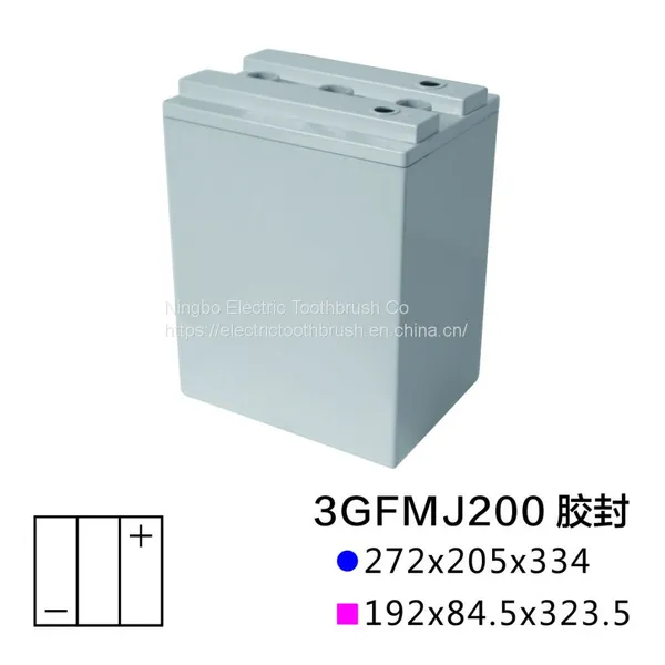 ABS Material Solar VRLA Lead Acid Battery Container GFD200ah photo-4