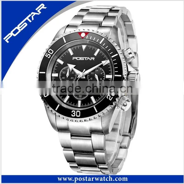 Fashion Casual Luxury Women's Men Stainless Steel Band Wrist Watch photo-2