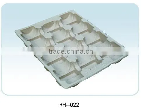 Eco-friendly Molded Pulp Tray for Beverage photo-4