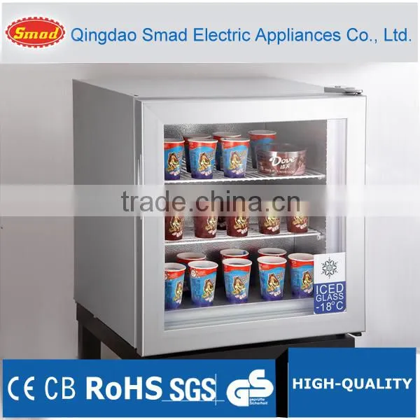 Directing Cooling Mini Upright Ice Cream Display Freezer Showcase photo-4