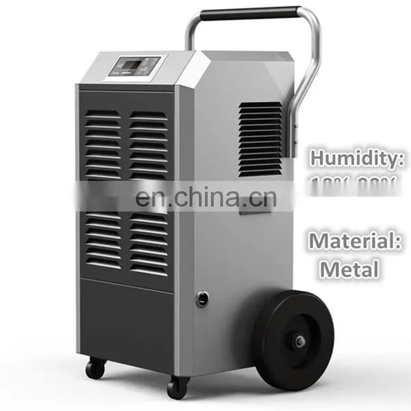 Hot Design Deshumifier 128L/day With Big Wheels Small Space Bedroom Office High Capacity Dehumidifier photo-2
