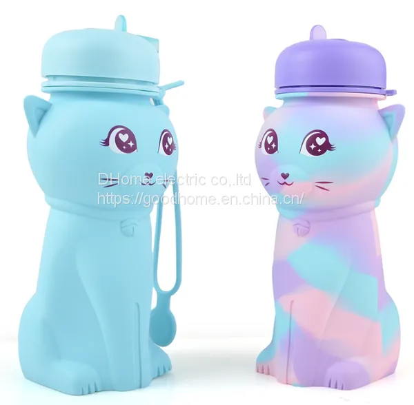 Portable drop proof and leak proof silicone water bottle（Wechat:13510231336）