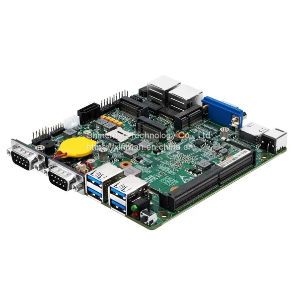Embedded Intel Quad-Core J6412/6413/6415 Processor Nano PC Motherboard Extensible Computer Mainboard w/ Dual 4K HDMI DDR4 photo-2