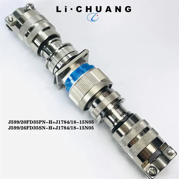J599 Series Circular Connector Plug Socket J599-20FD35PN-H J599-26FD35SN-H photo-2
