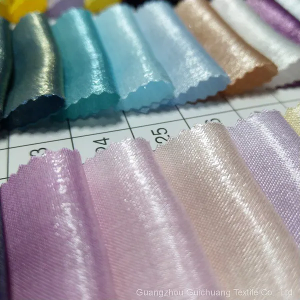 Guichuang Textile's Long-term Spot Supply of Nylon and Cotton Blended Shiny Silk Fabric photo-3