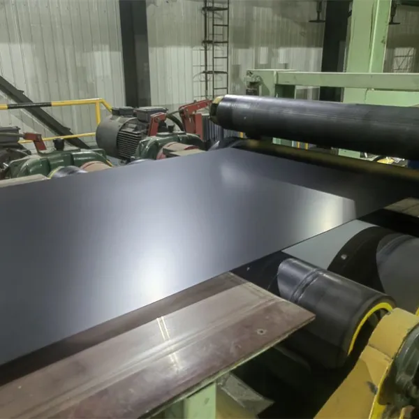 Color Aluminum Zinc Coated Steel Coil Anti Fingerprint Treatment High-end Electrical Panel Supports Small Batch Production photo-4