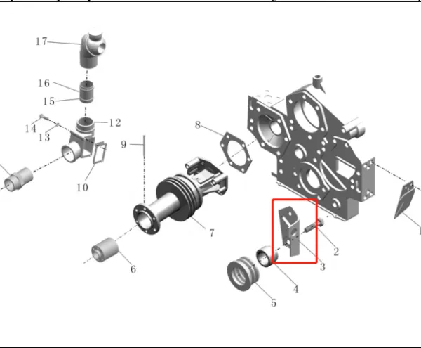Hot Selling Original Bus Tensioner Pulley Automatic Tension Controller 1001-14215 Automatic Tensioner photo-5