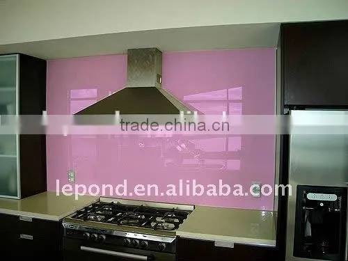 6mm Paint Glass for Decorative Used as Kitchen Wall Panel Backsplash photo-6