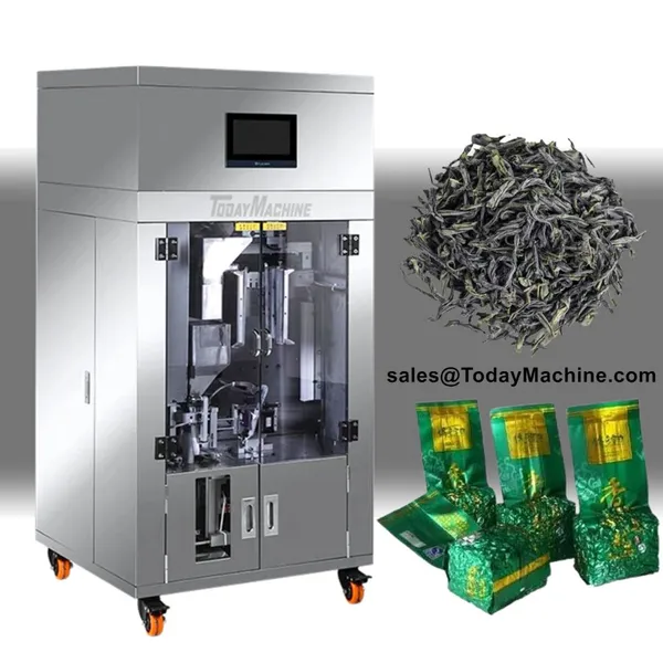 Automatic Vacuum Premade Pouch Fill Seal Packing Machine for Tea Leaf Coffee Beans Grain Rice photo-4
