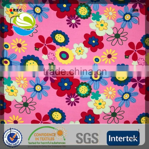 Fashion Printed Polyester Cotton Fabric for School Uniform