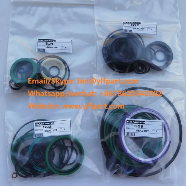 Hydraulic Breaker Seal Kits for Montabert M125SX,M130,M140,M150